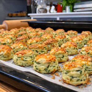 RG Konyhája receptek medvehagymás sajtos pogácsa