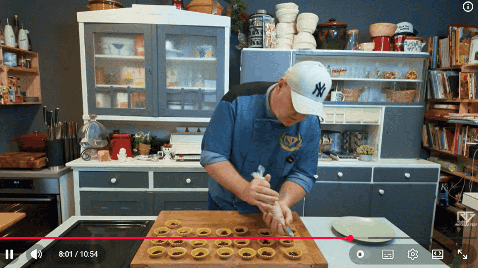 RG Konyhája Diós kosárka recept videó