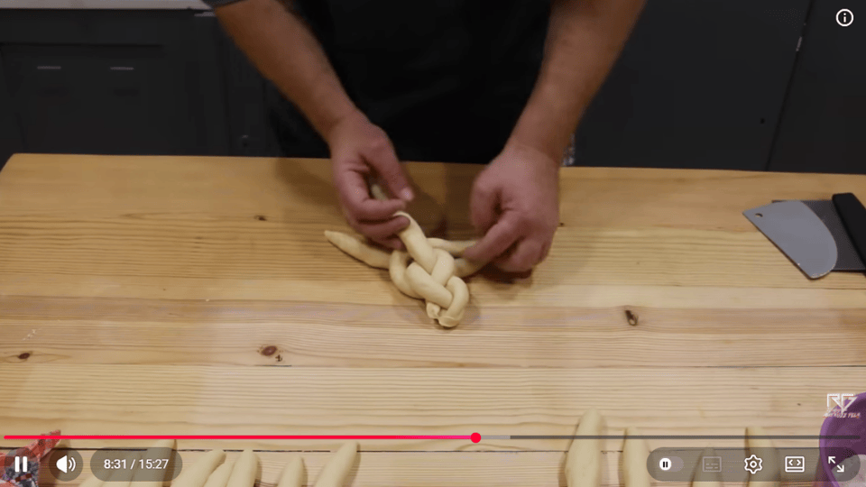 RG Konyhája Fonott kalács videó