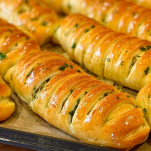 RG Konyhája Medvehagymás sajtos stangli